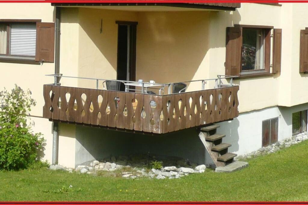 Appartement In Hus Signal Met Prachtig Uitzicht Op De Bergen Клостерс Екстериор снимка
